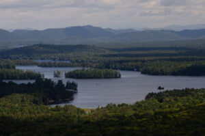 Fulton Chain From Mt. Macaulay, Old Forge 2023