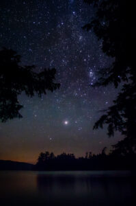 Night On Lake Lila, Adirondacks, 2023